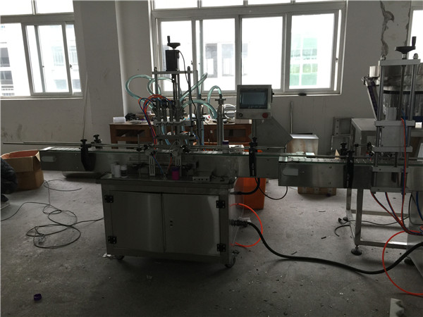 Αυτόματο μηχάνημα πλήρωσης υγρού εμβόλου 50ml έως 1L