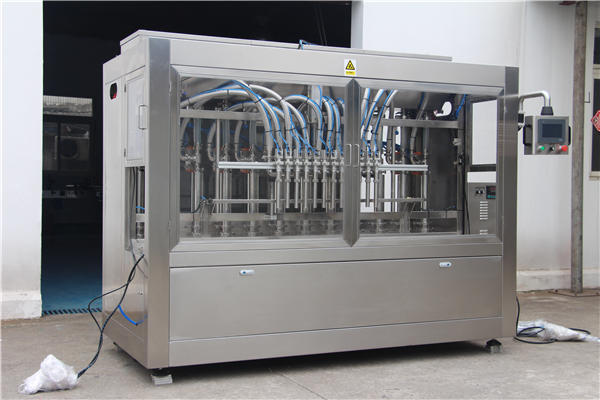 Πλήρως αυτόματη μηχανή πλήρωσης μελιού σε φιάλες 