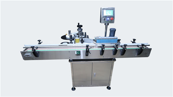 Αυτόματο στρογγυλό μπουκάλι / πλατεία μπουκάλι ετικέτα μηχάνημα