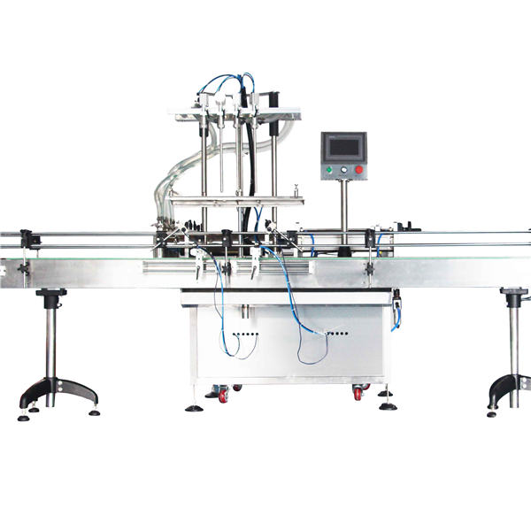 Αυτόματη 8, 10, 12 κεφαλές μπουκάλι πλήρωσης εμβολοφόρο / πλήρωσης